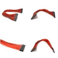 Dupont 2.54mm Pitch 2x20 Pin Power Wire Cube Kabel Kabelbaum Montage